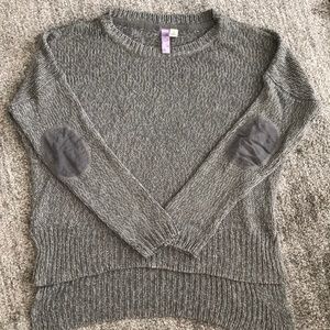 Gray knit sweater by FRANCESCA